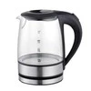 Maestro MR-062-Juodas Glass Electric Virdulys 1,2 L