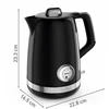 Tefal Soleil KO3558E0 electric virdulys 1.7 L 2400 W Juodas