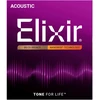Elixir Strings Eliksyras Stygos ak. gitarai Eliksyras 11002 0.010-0.047 Bronze Nanoweb