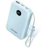 Vention 10000mAh Powerbank 2xUSB-C 1xUSB-A 22.5W, mėlynas