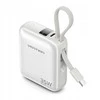 Vention 10000mAh 35W - power bank with USB-C cable (beige)