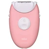 BRAUN Silk-épil 3 SES 3-176 Epilator, Baltas and Rožinė