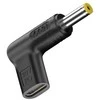 Extra Digital Adapteris - Papildomas skaitmeninis USB Type-C į DC 5.5x1.7 mm 100W Juodas