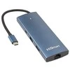 Extra Digital Adapteris USB Type-C - HDMI, LAN, 3x USB Type-A, 1x USB Type-C, PD100W, SD+TF