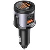 Extra Digital FM moduliatorius automobiliui BC72 (QC3.0 18W, PD3.0 30W, LED, laisvų rankų įranga)