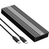 Extra Digital Premium M.2 Pcie Ngff/nvme SSD Dėklas Usb3.2