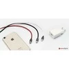 Extra Digital Silikoninis kabelis USB-Micro USB (raudonas,1m)