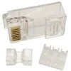 Extra Digital Tinklo Kabelio Jungtis - RJ45 Modulinis Kištukas UTP CAT6A 8 Pin 100 vnt.