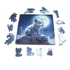 Fantasy Puzzles Baby Amarok Dėlionė Iš Medžio (30 detalių)