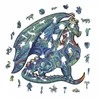Fantasy Puzzles Dragon Dėlionė Iš Medžio XL Dydis (870 detalių)