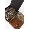 Fantasy Puzzles Medinė mandalos dėlionė „Baltų saulė“, 360 detalių
