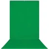 Fonas - Westcott X Drop 5' x 12' Wrinkle Resistant Polyester Žalias