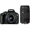 Canon EOS 4000D 18-55mm III + 75-300mm III