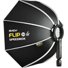 Fotoaparato blykstės softbokso adapterių rinkinys - SMDV Speedbox Flip 24 C 55 cm adapterių rinkinys