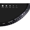 Fotografijos filtras - K&amp;F Concept Nano-X ND2-ND32 58mm Reguliuojamas ND Filtras