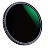 Fotografijos filtras - K&amp;F Concept NDX ND8-ND2000 Reguliuojamas 62mm Optinis Stiklas