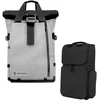 Fotoaparato kuprinė - WANDRD PRVKE 21L + Pro Cube V3, pilka