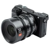 Fotoaparato objektyvas - Viltrox 33 mm T1.5 kino objektyvas Sony E jungčiai