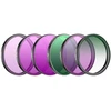 Sunnylife Filter set for DJI Action 6 (CPL/ND8/16/32/64/Juodas Mist 1/4)