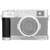 Fotoaparato priedas - JJC HG X100VI rankena aliuminio lydinys ARCA Swiss sidabrinė