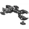 Fotoaparato Priedas - ULANZI R096 Dvigubas Spaustukas 1.5kg Apkrovos Talpa 360° Sukimosi