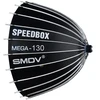 Fotoaparato softboksas - SMDV Speedbox Mega 130 Deep 133 cm sidabrinis su „Bowens“ jungtimi