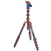 Fotoaparato trikojis - 3 Legged Thing Pro 2.0 Albert Carbon su AirHed Pro bronzos spalvos