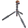 Fotoaparato trikojis - 3 Legged Thing Pro 2.0 Leo Carbon & AirHed Pro LV pilkas