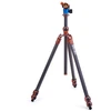 Fotoaparato Trikojis - 3 Legged Thing Pro 2.0 Winston Carbon & AirHed Pro Bronze, 40 kg, 1,94 m