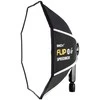 Fotografijos apšvietimo rinkinys - Godox AD300PRO II 300W/s blykstės softbox stovas