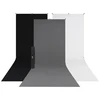 Fotografijos Fonas Rinkinys - Westcott X Drop 3 Pak Sweep Fonas 5' x 12' Balta/Juoda/Pilkas