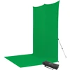 Fotografijos Fonas Rinkinys - Westcott X Drop Pro 8' X 13' Rauko Atsparus Chroma Key Žalias Ekranas