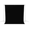 Fotografijos Fonas - Westcott Wrinkle Resistant 2.7 x 3m Poliesterio Turtingas Juodas