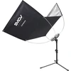 Fotografijos priedas - SMDV Flip Bansa reflektorius 1480x625mm su 3 difuzoriais