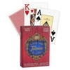 Fournier 818 Linen Finish Pokerio Kortos (Raudona)