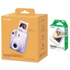 Fujifilm Momentinis fotoaparatas instax mini 12 LILAC PURPLE+instax mini glossy (10pl)