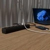 EnerGenie | Prailgintuvas su USB įkrovikliu, 5 lizdai, 1,5 m, Juodas | SPG5-U2-5-02