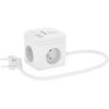 KERG SMART – 3 LIZDŲ MAITINIMO LIZDAS + USB-A+USB-C ĮKROVIKLIS 1,5M 3×1,5MM2 H05VV-F 16A/250V