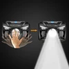Montis Akumulatorowa latarka nagłowna su sensorem MT001 Juodas Headband prožektorius LED