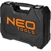 Neo Tools 110 dalių raktų rinkinys 1/2", 1/4", satininis