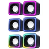 Kompiuterio kolonėlės DEFENDER SOLAR 7 2.0 6W LED USB SPEAKERS 65117