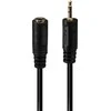 Garso Adapteris - LINDY Garso Adapteris 2.5 mm M/F 3.5mm, Juodas