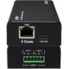 Garso Dekoderis - Lindy 2ch Dante® į Analoginį Garso Dekoderį 96kHz 24-Bit 100m (328.08ft) Juodas