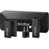 Garso įranga - Godox MoveLink Mini LT Kit 2 Wireless System, Dual-Channel, Juodas
