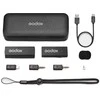 Garso įranga - Godox MoveLink Mini LT Kit 1 Wireless System, Dual Channel, 328ft Range, Juodas