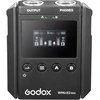 Garso įranga - Godox WMicS2 Kit 2 UHF bevielė mikrofono sistema juoda