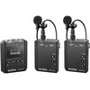 Garso įranga - Godox WMicS2 Kit 2 UHF bevielė mikrofono sistema juoda