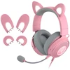 Audio įranga - Razer Kraken Kitty V2 Pro Žaidimų Ausinės, Rožinė