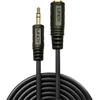 Garso Prailginimo Kabelis - Lindy 10 m 3,5 mm Stereo M/F Auksu Padengtas
