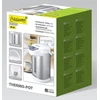 Virdulys Garų Puodas - Maestro MR-084 4,5 L Nerūdijantis Plienas Balta